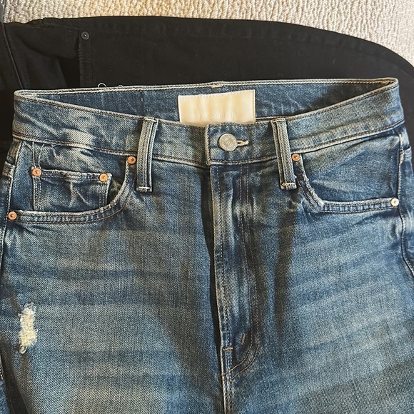 MOTHER DENIM High Waisted Rider Ankle in Far Beyond the Sky Wash Size 26 - Picture 7 of 8